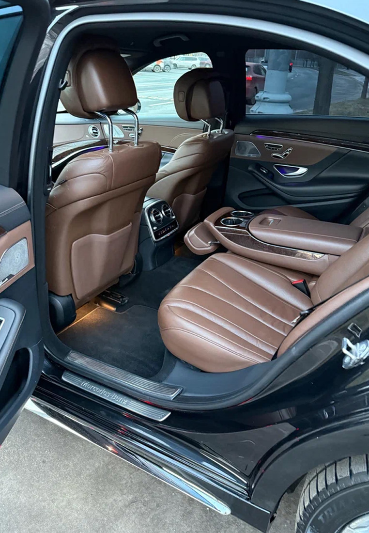 Аренда Mercedes-Benz S-Class W222 с водителем