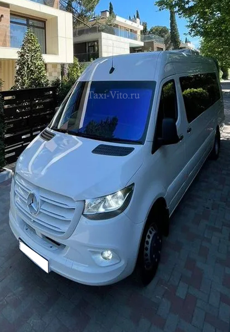 Аренда Mercedes Benz Sprinter VIP заказ с водителем в Москве