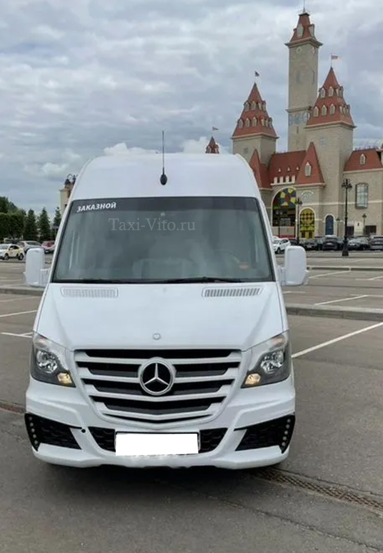 Аренда Mercedes Benz Sprinter VIP заказ с водителем в Москве